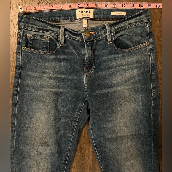FRAME Le Garçon Berkeley Square Women’s Jeans Size 26 - Picture 9 of 11